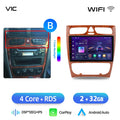 Junsun Wireless CarPlay Android Auto Car Radio For Mercedes-Benz C-Class (W203) / CLK-Class (C209/A209) 2000-2009 Built-in Cooling Fan Android GPS Navigation Multimedia Player WiFi DSP RDS BT SWC IPS Touch Screen Autoradio Vi