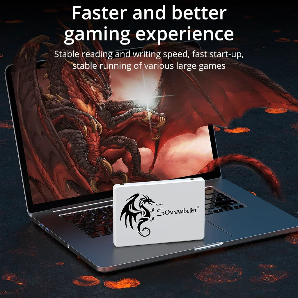 2.5 SATA3 Internal SSD SomnAmbulist 120GB 240GB 480GB 960GB 128GB 256GB 512GB 1TB 2TB Solid State Drive For Desktop Laptop