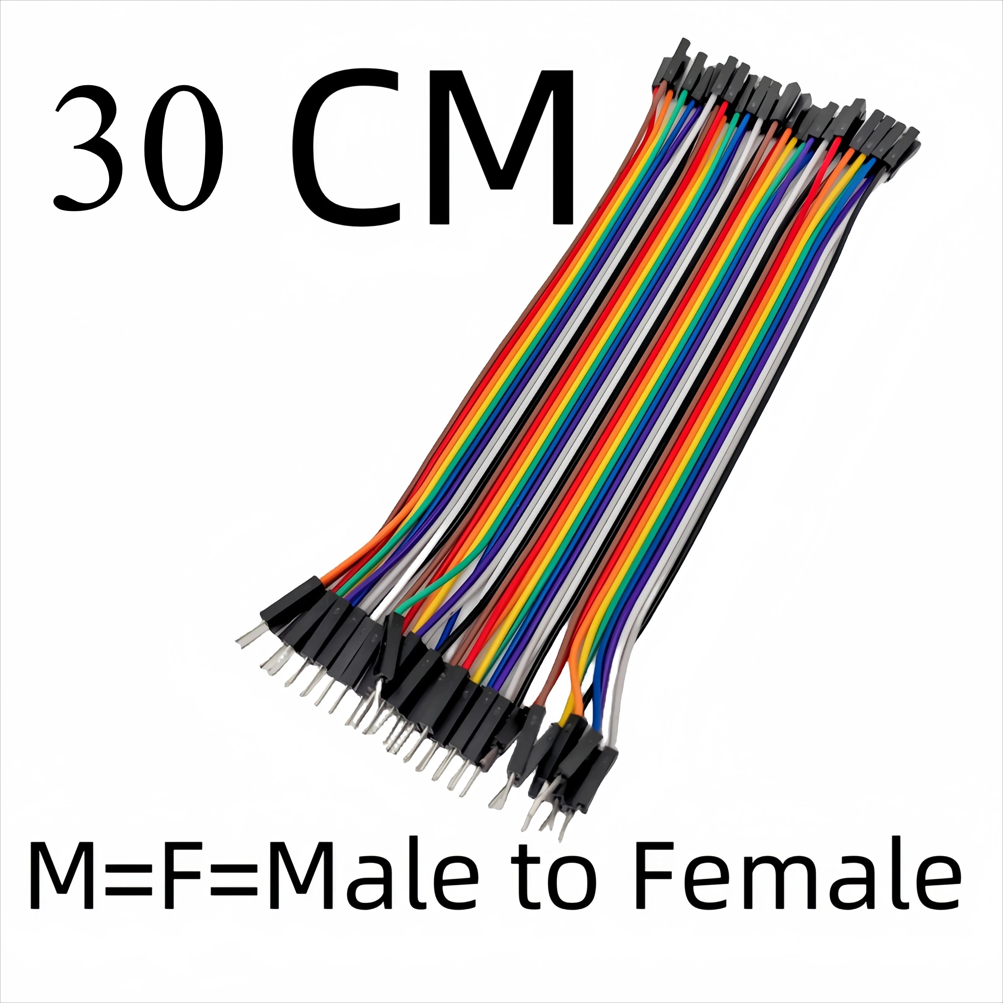 To Female Male To Female To Male Dupont Line Jumper Wire Female Jumper Diy Kit For Arduino Male Female Cable For Male Male Ar