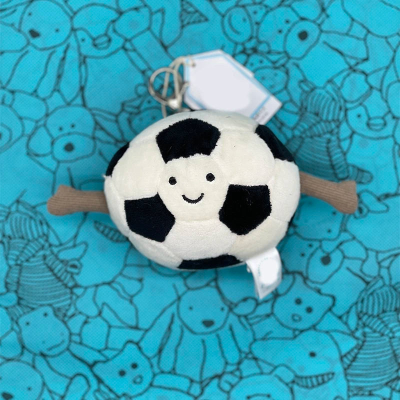 Muffin Plush Toy, Mini Cherry Charm, Jellyfish Plush Toy, Watermelon, Sunflower, JC Sour Pickle Bag Charm