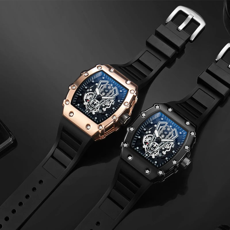 Brand Infantry Heavy Quartz Watch Creative Waterproof Hand Clock Men's Non-mechanical Sports Cool Gift Wristwatch