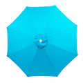 Umbrella Replacement Cloth Waterproof Beach Hexagonal Canopy Outdoor Garden UV Protection Parasol Sunshade Umbrella Cloth