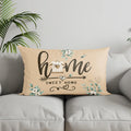 Home Decor Blends Our Home Floral Throw Pillow Suitable For Sofa Bedroom Car Pillow Cover Cushion Rectangular Back Cushion
