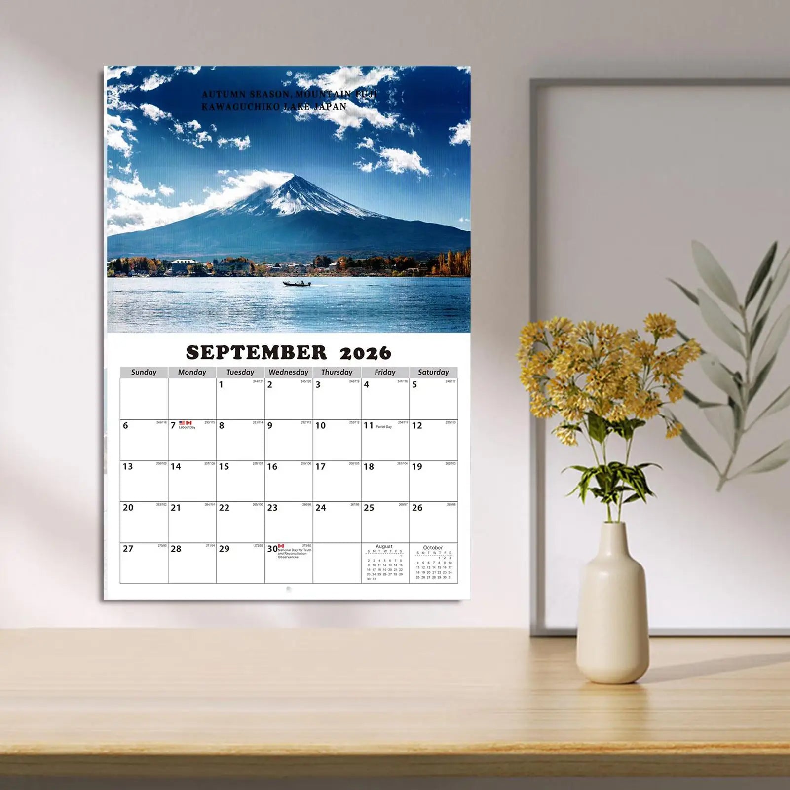 Beautiful Landscape Monthly Wall Calendar 2026 2026 Landscape Calendar Schedule Appointment Organizer Planner for Home Office