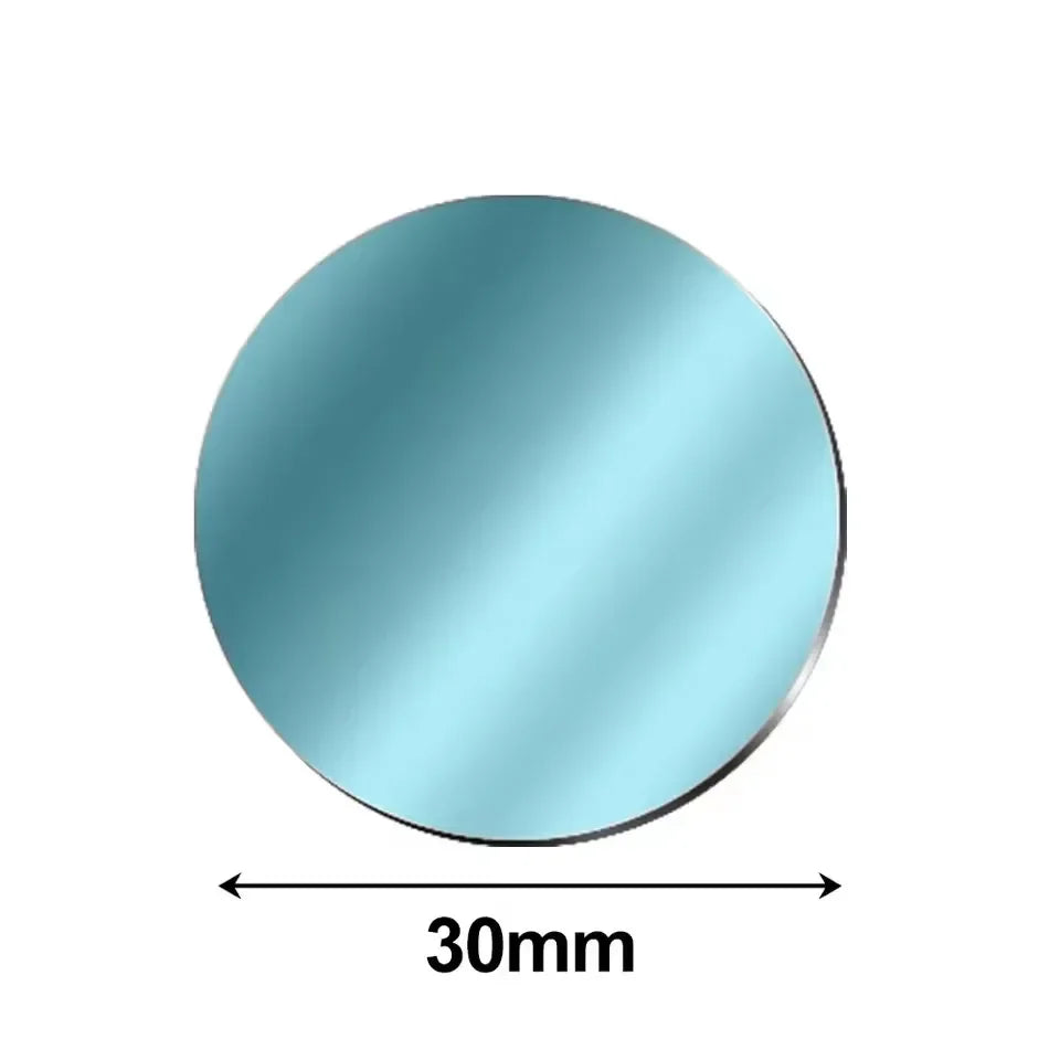 1-5PCS 8CM Magnetic Metal Plate Disk for Mobile Phone Tablet Universal Self Adhesive Iron Disk Patch Sticker for Magnetic Holder