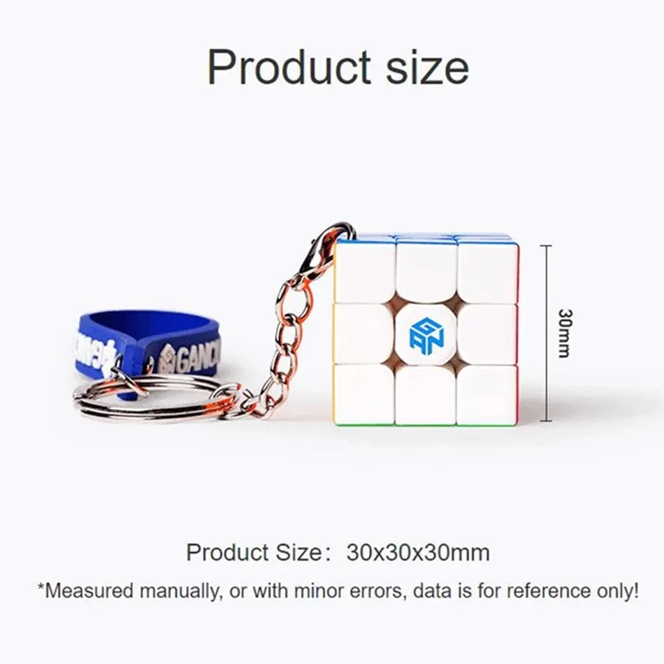 GAN328/330 Keychain Cube 3x3x3 Puzzle Magic Cube 3x3 Speed Cubes Gan Cubes Key Chain Mini Cubo Magico Profissional Toys