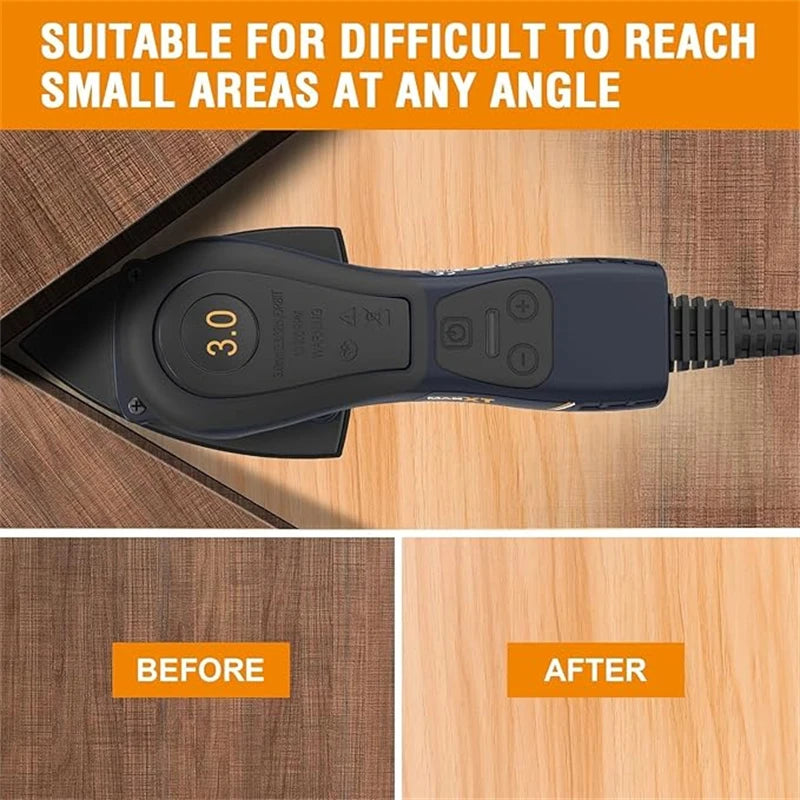 Maxxt Woodworking Floor Sander Machine Car Polishing Machine Electric Orbital Sanding Wall Grinding Machine with Triangle Pad