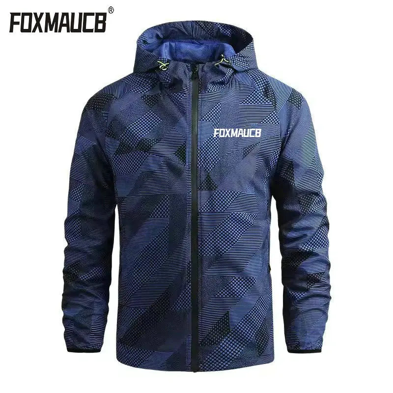 FOXMAUCB 2026 New Men's Motocross Bicycle Hiking Jacket Windbreaker Quick Dry Outdoor Racing Mountain Bike Rompevientos Ciclismo