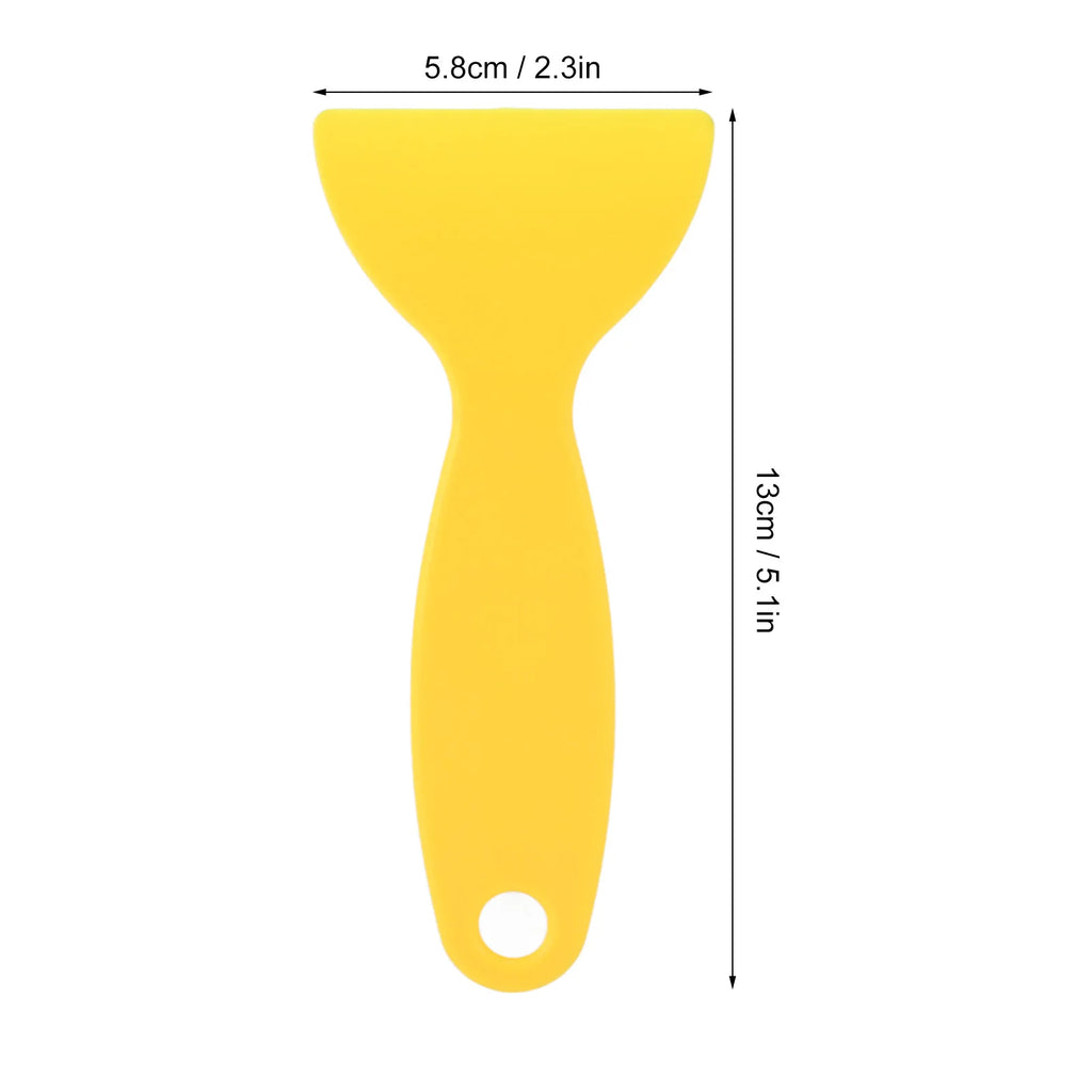 5pcs 3D Printer Spatula Flexible Plastic 3D Printing Resin Removal Scraper for WANHAO D8 for ANYCUBIC for Nova For WANHAO Yellow