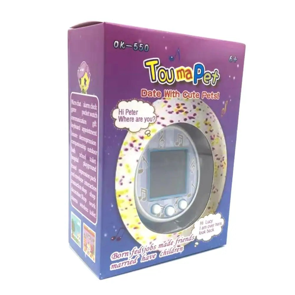 Tamagotchi QPET Virtual Network Electronic Pet Machine HD Colour Screen Game Machine Toy Children's Handheld Game Machine Gift