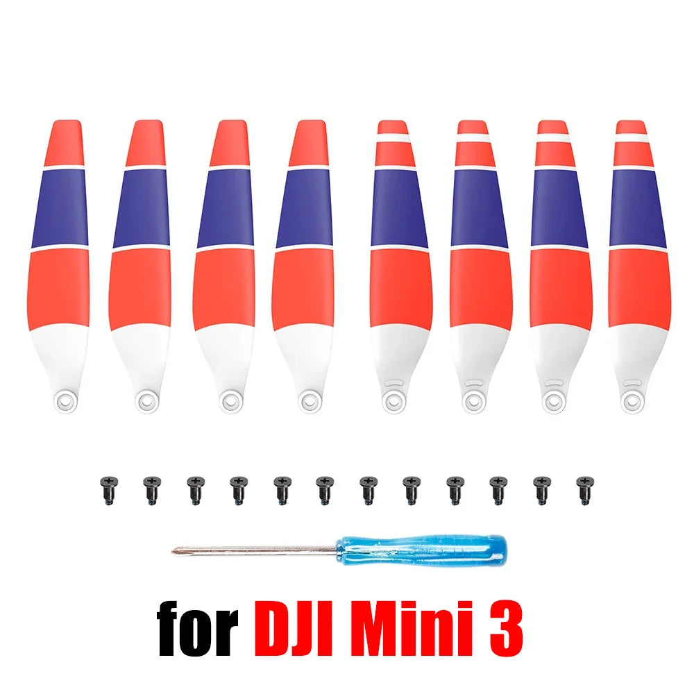 8PCS 6030 Propeller for DJI Mini 3/Mini3 Pro Low Noise Drone LightWeight Wing Fan Spare Parts Quick Release RC Drone Accessories