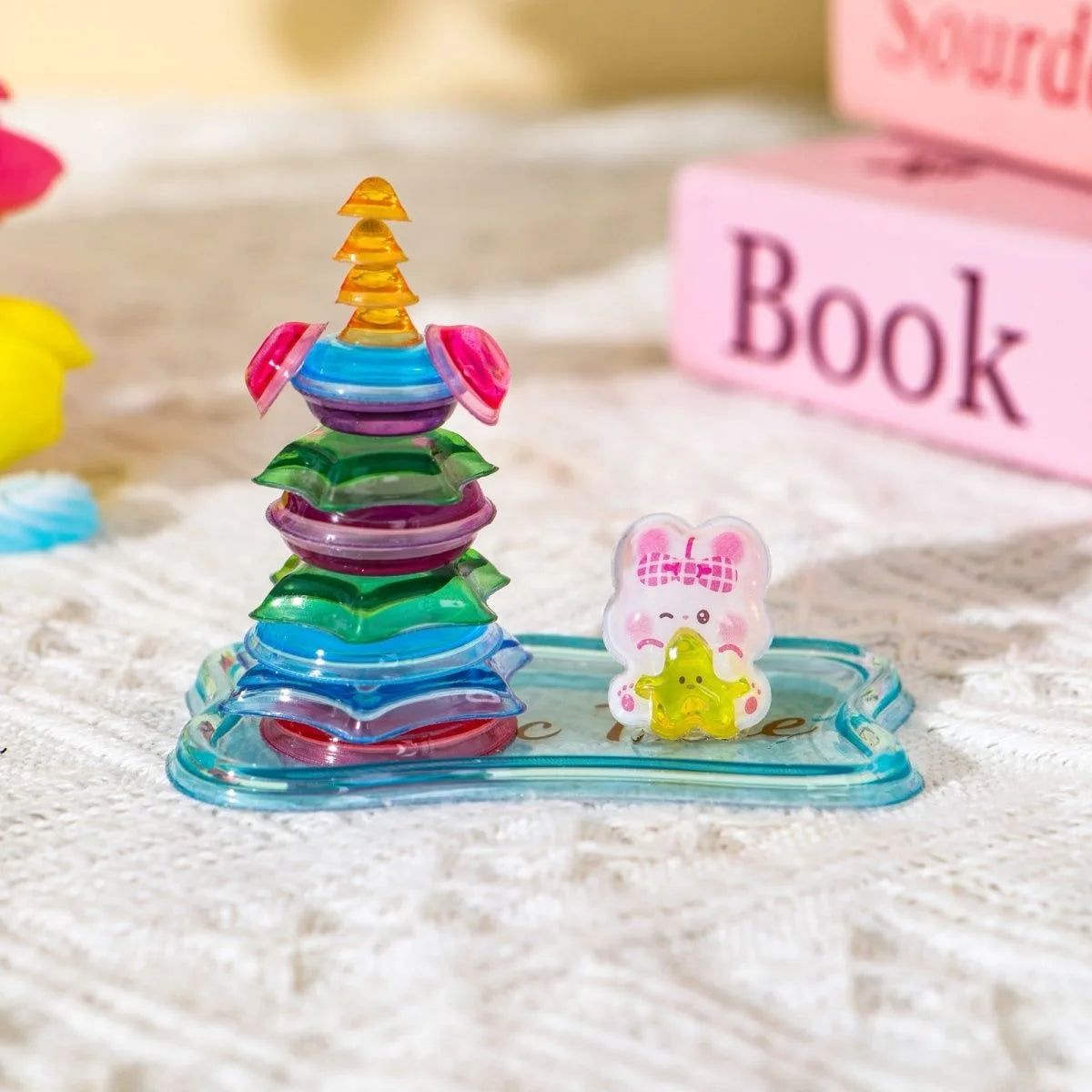 3D Stacked Crystal Stickers Cute Animal Stickers for Girls Boys Classroom Prizes Kids Handmade DIY Creative Gift Party Favors