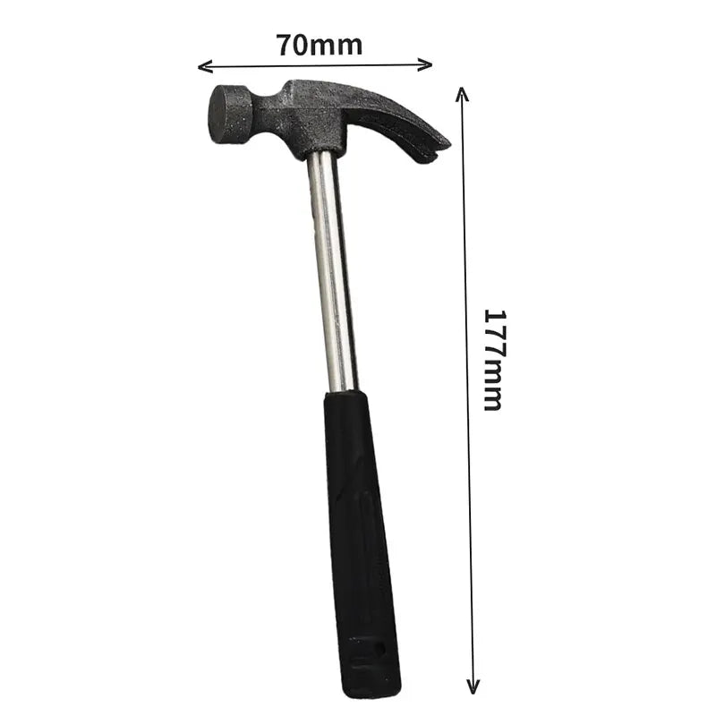 Professional Woodworking Hammer Special Steel Head with Ergonomic Wooden Handle, Durable Nail Hammer for Precision Craftsmanship