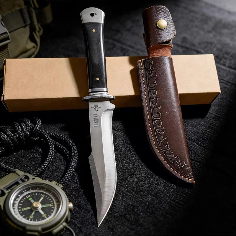 Outdoor Survival Camping Portable High Hardness Portable Knives Wilderness Survival Wilderness Multi purpose Knives