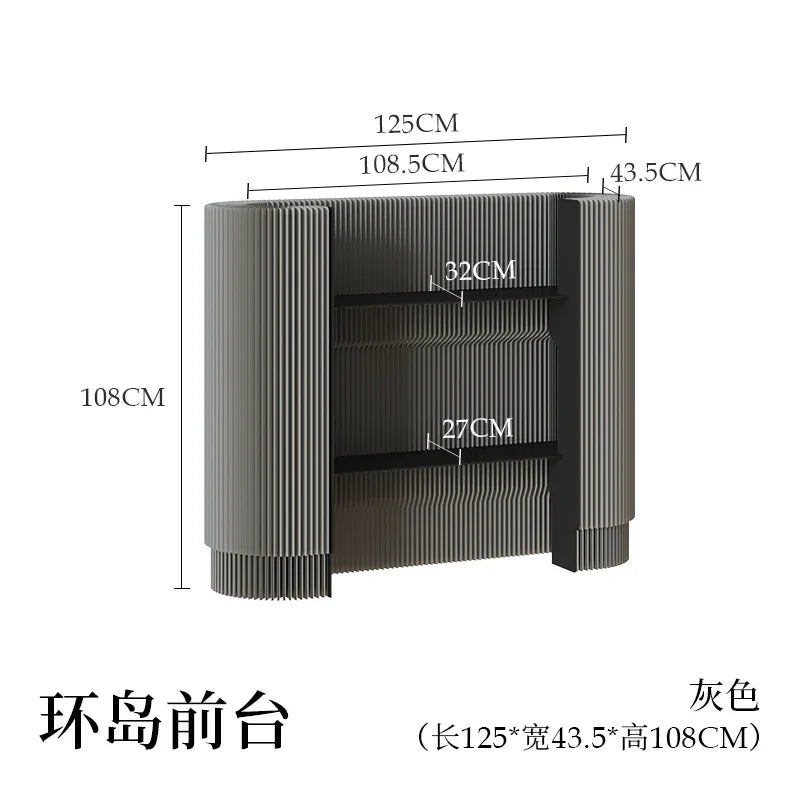 Simple Premium Reception Desks Glam Modern Nordic Unique Bar Counter Luxury Cute Escritorio De Recepcion Commercial Furniture