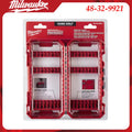 Milwaukee 48-32-9921 PACKOUT Medium Case 1/4" Hex Bit Storage Box Electrician Tool Organizer Power Tool Accessories