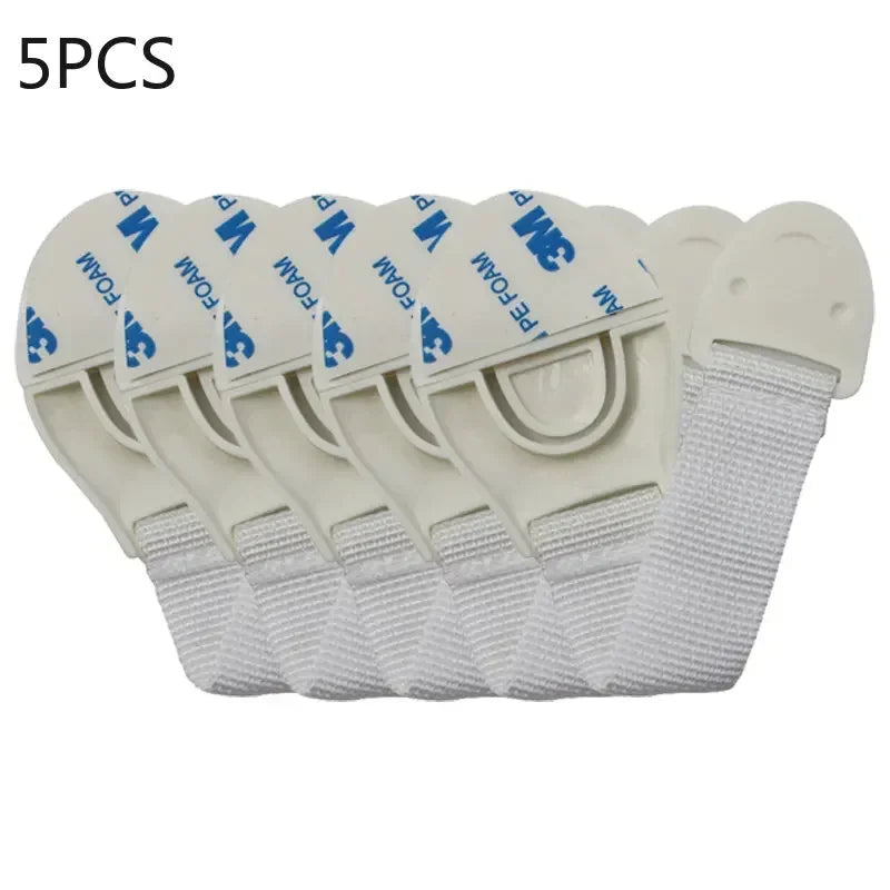 Children Safety Cabinet Lock Baby Security Protection Drawer Door Cabinet Locks Plastic Protection Kids Safety Door Lock Straps