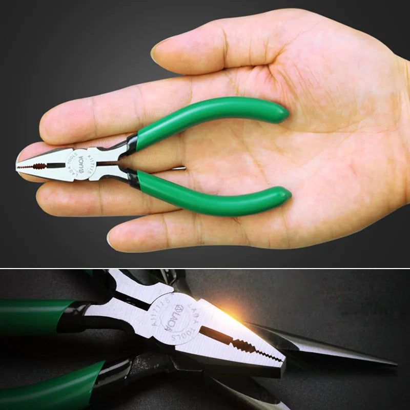 LAOA 5 Inch Mini Wire Cutter Pliers Needle Nose Pliers Diagonal Cutting Pliers Durable Hand Tools For DIY And Electrical Work