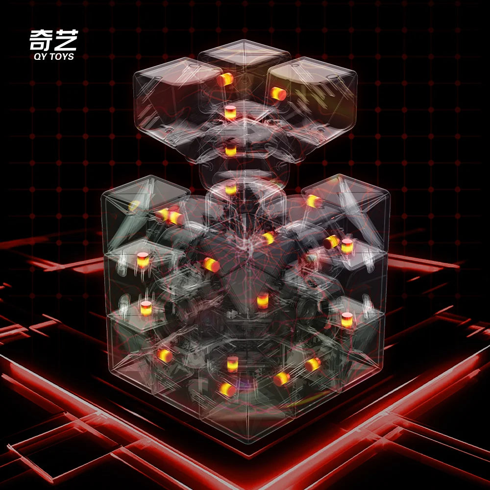 QiYi Warrior M 3x3x3 Magic Cube 3x3 Magnetic Speed Cube Cubo Magico Magic Cubo Professional Speed Puzzle Competition
