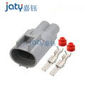 JATY 1sets DJ7021Y-4.8-11/21 RAV4 Fan Plug Male and Female Waterproof Connectors 176143-6 176146-6