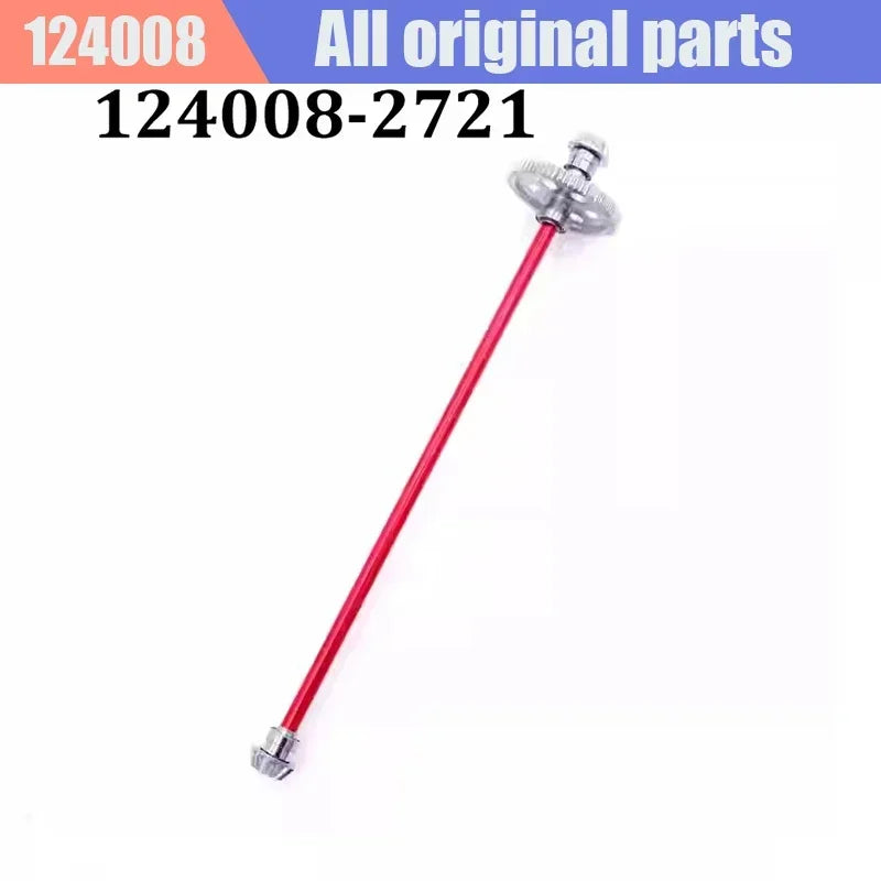 WLtoys RC Car 124008 1/12 New Original Spare Parts Anti-Collision Component Chassis Shell Tire Dog Bone Brushless Motor ESC