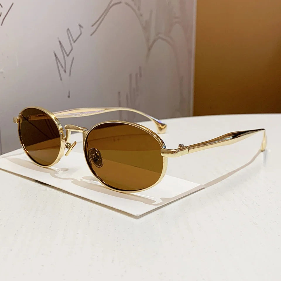 Fashion New Women's Sunglasses UV400 Luxury Design Outdoor Vacation Leisure Driving High Quality Retro Round Women Sun Glasses