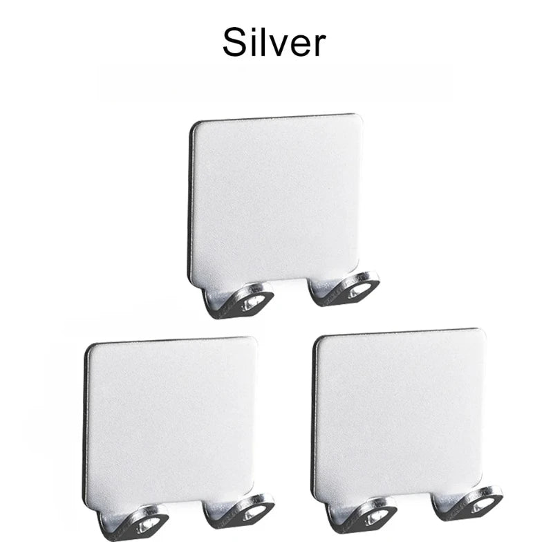 1/2/3PCS Punch Free Shaving Razor Holder Men Shaver Storage Hook Shelf Bathroom Rack for Kitchen Accessories Self Adhesive Hooks