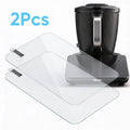 2pcs Tempered Glass Screen Protector Thermomix TM7 Anti-Scratch Anti-Fingerprint High-Alumina Glass HD Clear Mixer Accessories