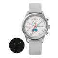 BERNY Chronograph Watch for Women/Men Sports Leisure Miyota OS10 AR Coated Sapphire Waterproof Top Fashion Sport Couple Watches