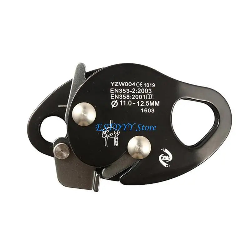G6DE Professional Rope Grab Falling Arrestor Auto Lock Retarder Ascending Descender for Mountain Climbing