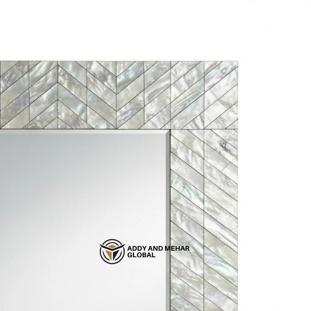 Decorative MDF Inlay Art Deco Wall Mirror Eco-Friendly Handmade Wedding Mirror for Wholesale