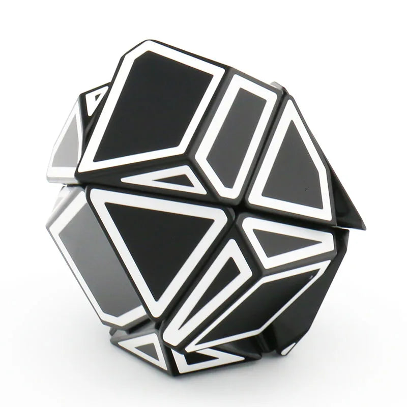Meffert's Golden Dodecahedron Tony Fisher Ghost Skewb Strange-Shape Magic Cube Twisty Puzzle Black Body Megaminx Children Toy