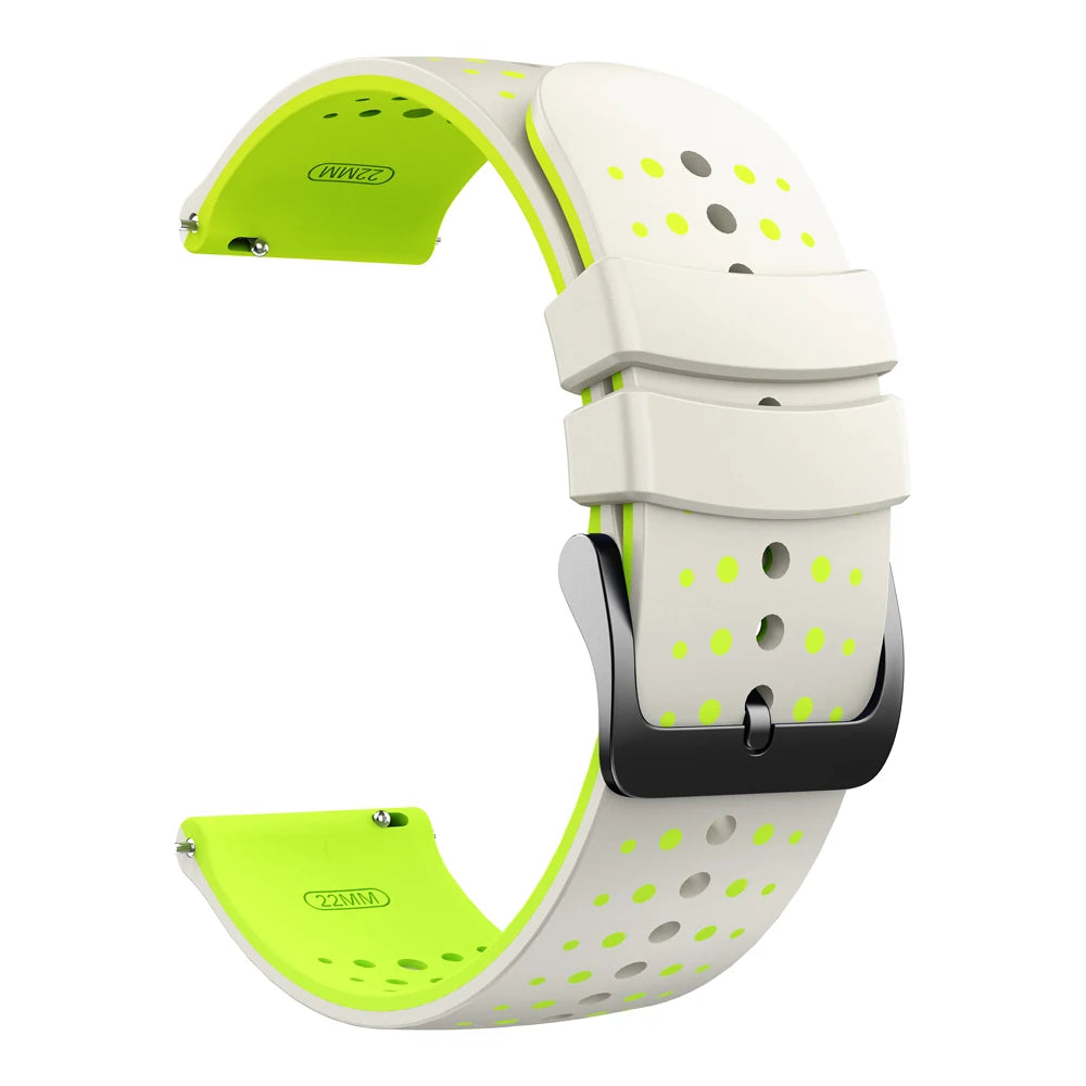 22mm Sport Slicone Strap For OnePlus Watch 3 2 2R 46mm Soft Bracelet For OPPO Watch X X2 4 Pro/Mi Watch 2 Pro S4 S3 S1 Watchband