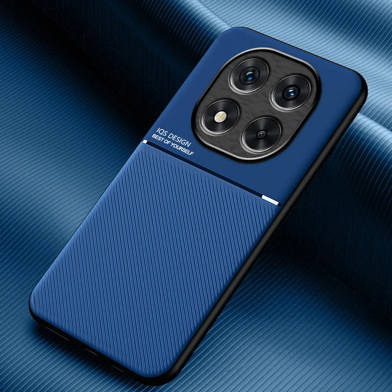 For Xiaomi Poco X7 5G Case Leather Soft Silicone Bumper Coque For Pocco Poko Little X7 X 7 PocoX7 Car Magnetic Holder Back Cover