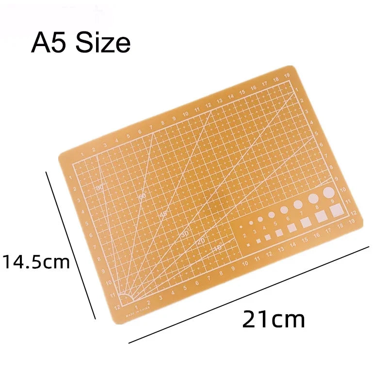 Durable A3/A4/A5 Multifunction Cutting Mat Diy Handicraft Art Engraving Board Paper Carving Pad High Toughness for Sewing Craft