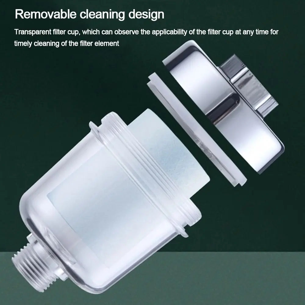 Universal Shower Filter PP Cotton Purifier Water Outlet Purifier Kits Chlorine Removal  Faucet Front Purification Strainer