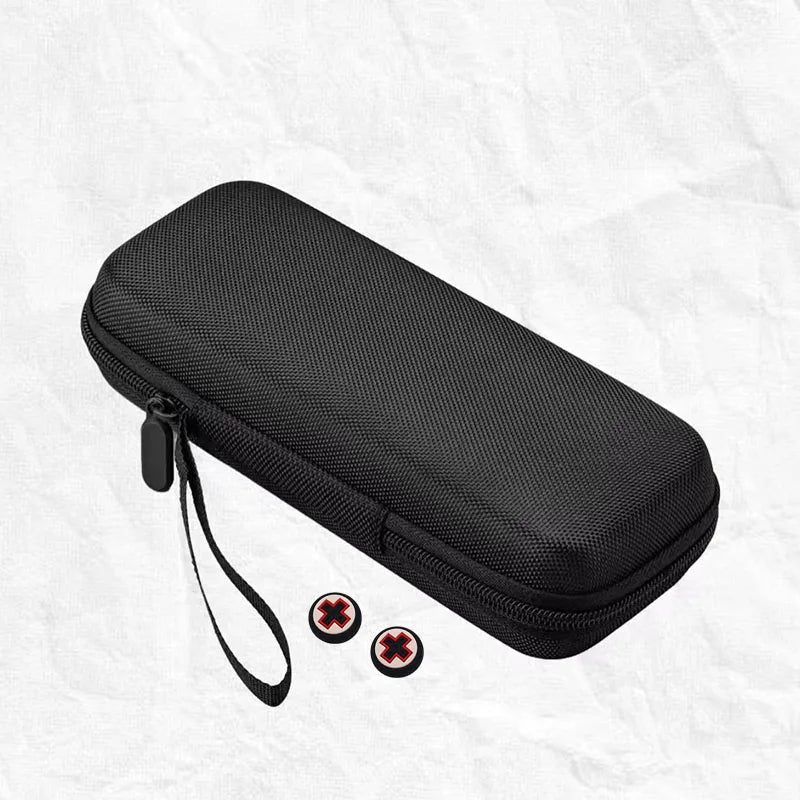 EVA Hard Pouch Bag Case for Retroid Pocket 6 Handheld Gaming Console Storage Game Accessories w/ Free Thumb Grip Caps Cover