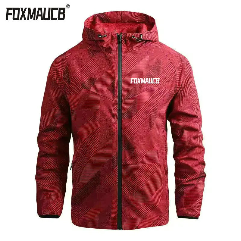FOXMAUCB 2026 New Men's Motocross Bicycle Hiking Jacket Windbreaker Quick Dry Outdoor Racing Mountain Bike Rompevientos Ciclismo