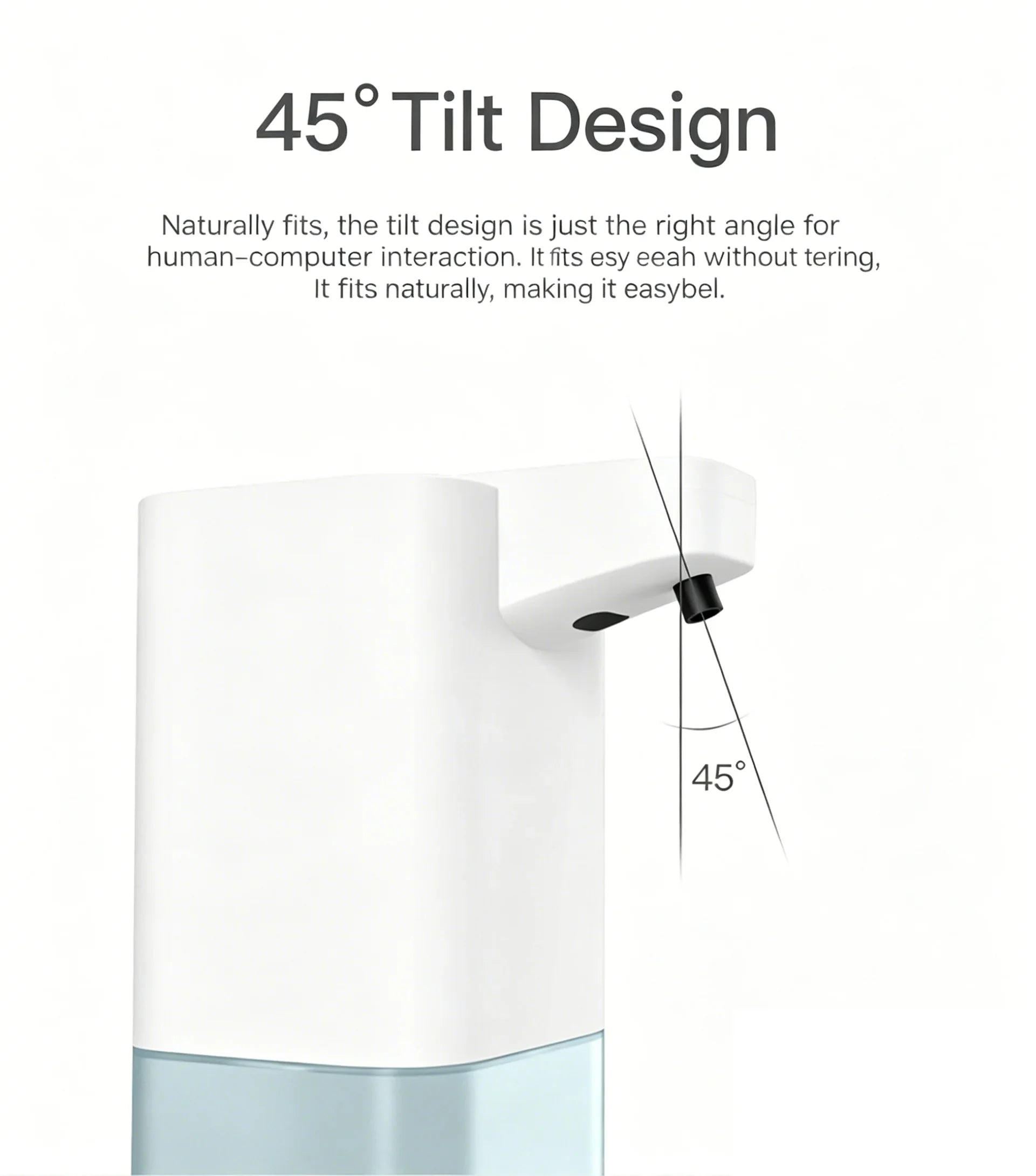 Automatic Electric Foam Soap Dispenser Touchless Sensor Hand Sanitizer Dispenser Infrared Induction for Home Bathroom Kitchen