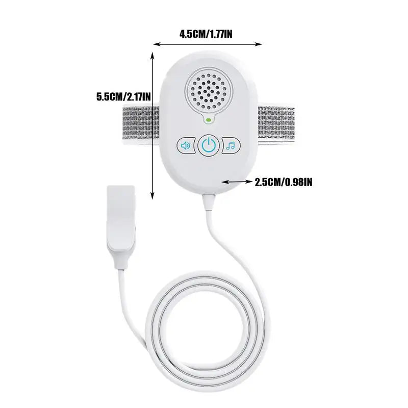 Bedwetting Sensor Rechargeable Bed Wetting Alert for Children Pee Alarm Bedwetting Monitor Sensor with Sound & Vibration Alerts
