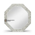 Luxury Square MDF Inlay Art Deco Handmade Eco-Friendly Decorative Wedding Wall Mirror