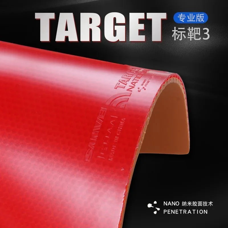 SANWEI Target Series Table Tennis Rubber Sticky Provincal Blue National Original SANWEI Ping Pong Rubber Sponge