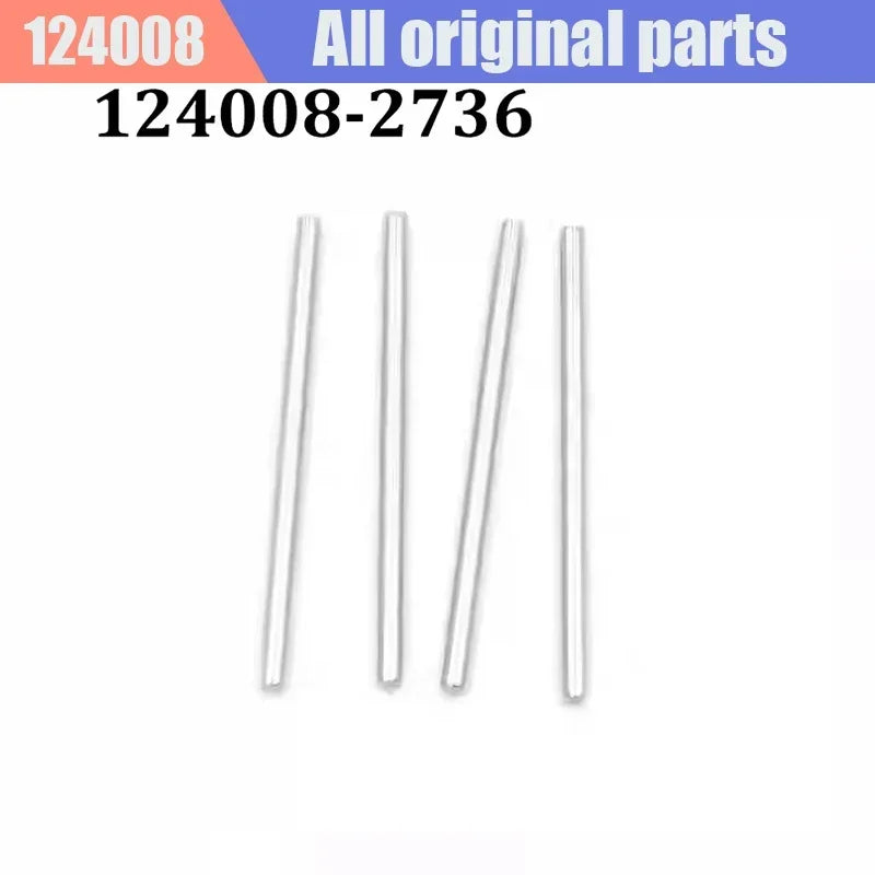WLtoys RC Car 124008 1/12 New Original Spare Parts Anti-Collision Component Chassis Shell Tire Dog Bone Brushless Motor ESC
