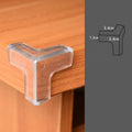 10PCS Transparent Anti Collision Angle PVC Pad Child Safety Corner Guard Baby Collision Proof Protector Table Corner