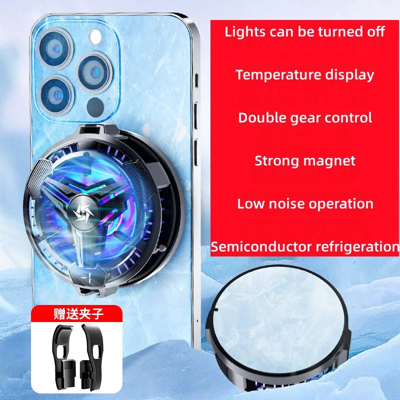 New Mobile Phone Radiator for Mobile Phone Phablet Fan Semiconductor Mobile Phone Cooler Gaming  Cooler  Mobile Phone