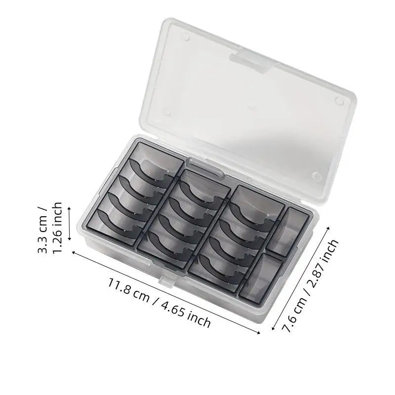 1PC Multifunctional Coin Storage Box With Random Blue Or Gray Inner Case For Collectible Coin Organization Home Office Accessory