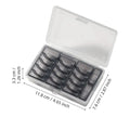 1PC Multifunctional Coin Storage Box With Random Blue Or Gray Inner Case For Collectible Coin Organization Home Office Accessory