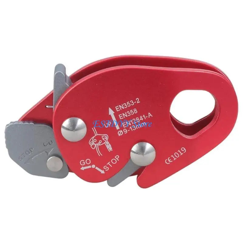 G6DE Professional Rope Grab Falling Arrestor Auto Lock Retarder Ascending Descender for Mountain Climbing