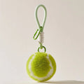 New Trend Tennis Keychain Sport Style Plush Ball Pendant Car Hanging Piece Chic Bag Charm Accessories Gift A388