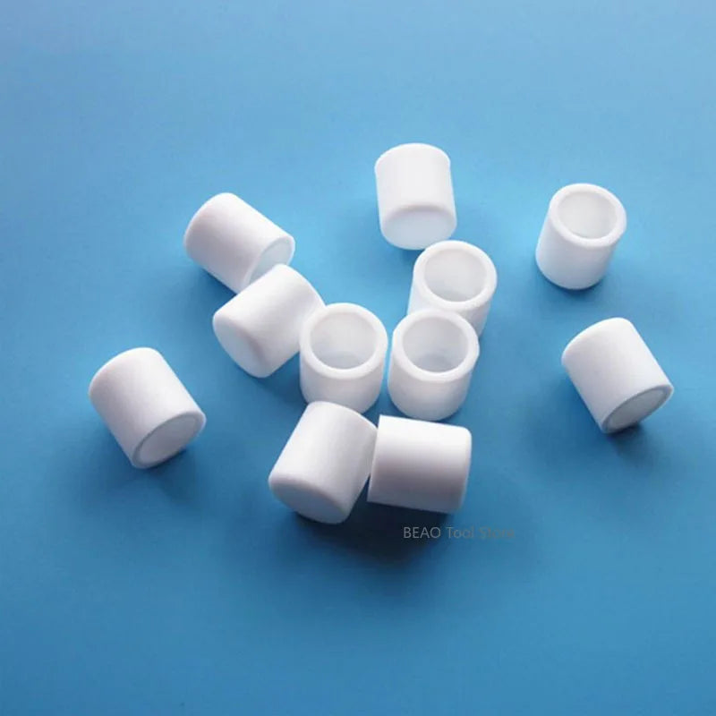  White Silicone rubber cover round steel pipe sleeve end protective cap anti-collision and high temperature resistant 3~68.5mm
